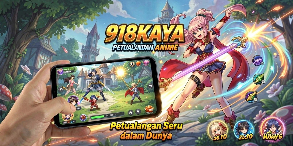 Tampilan gameplay anime yang menawan dan mengasyikkan.