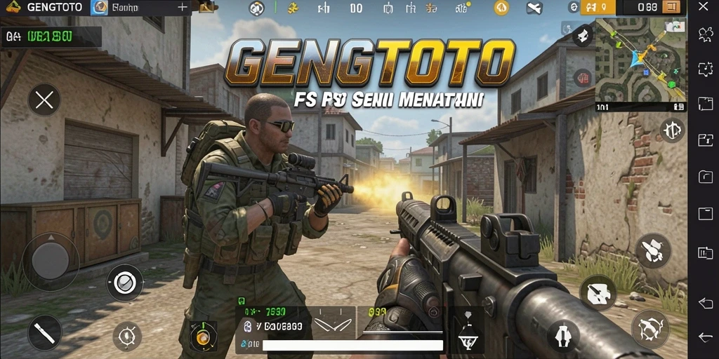 Tampilan gameplay intens dalam GENGTOTO yang menegangkan.