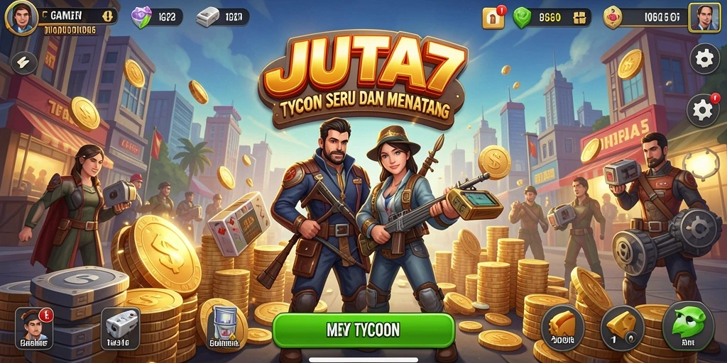 Tampilan gameplay <strong>JUTA7</strong> yang menarik dan interaktif.