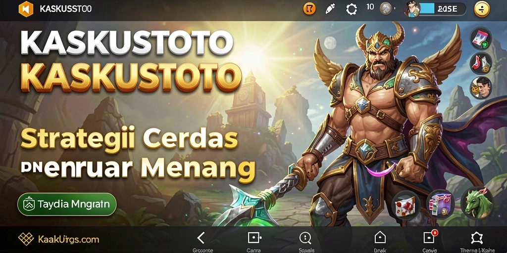 Screenshot menampilkan pemain mengatur strategi dalam KASKUSTOTO.