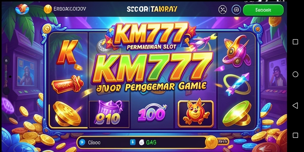 Gameplay KM777 yang menarik dengan grafis memukau.