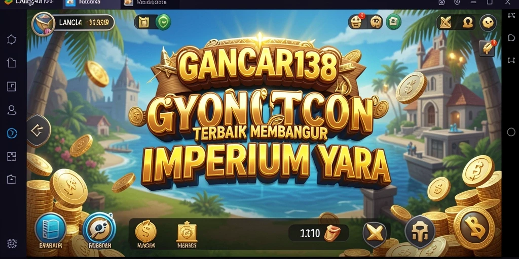 Screenshot gameplay LANCAR138 menampilkan pembangunan bisnis yang strategis.
