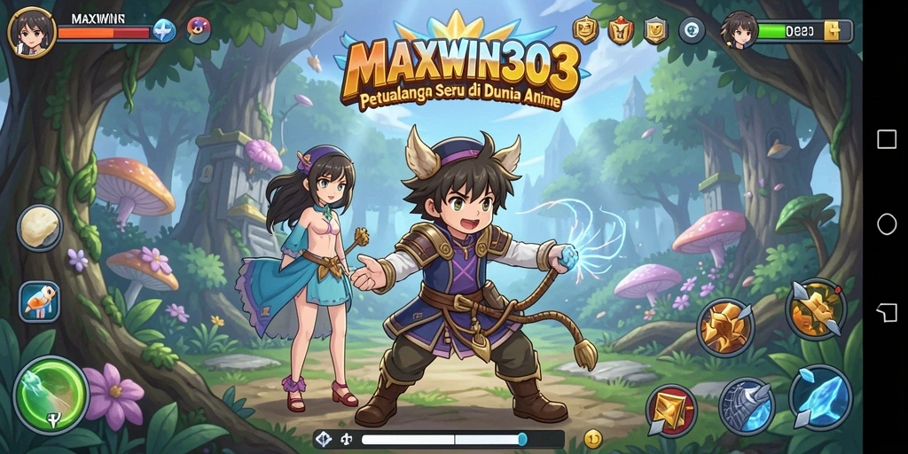 Tangkapan layar gameplay MAXWIN303 yang menampilkan aksi pertarungan yang seru.