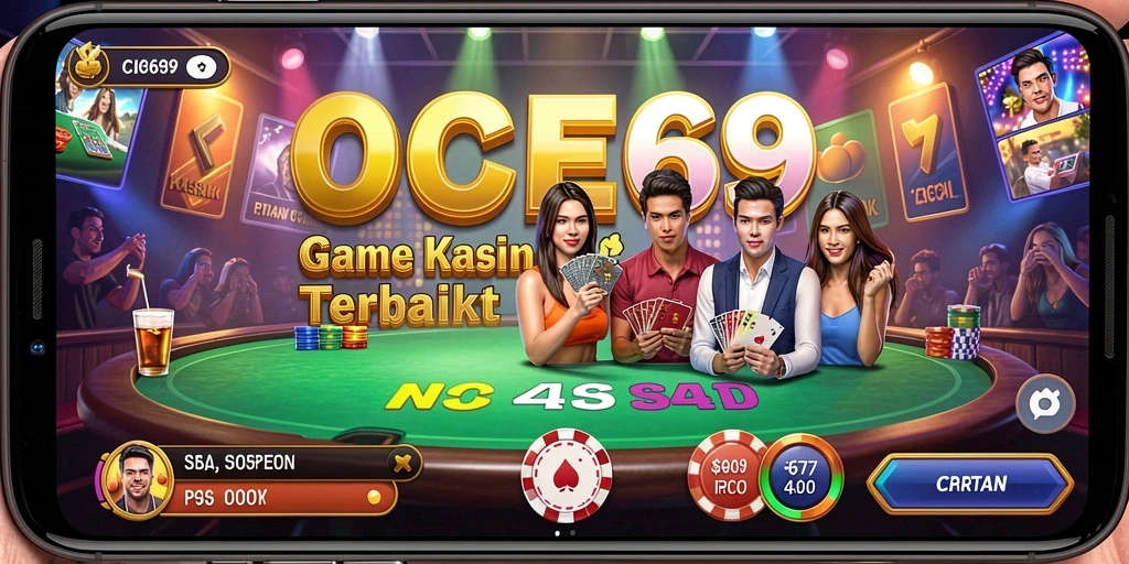 Tampilan seru dari gameplay OCE69 yang mengasyikkan.