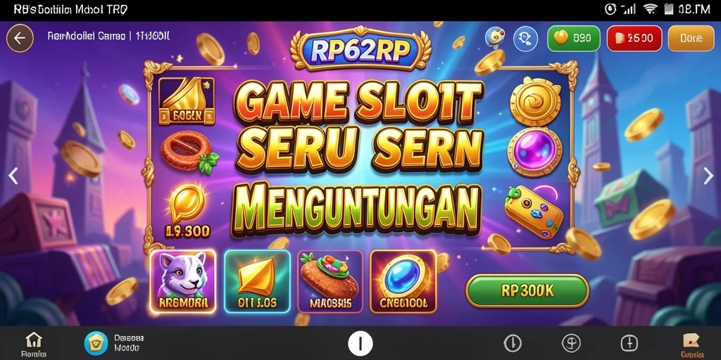 Tampilan menarik dari gameplay Slot RP62RP.